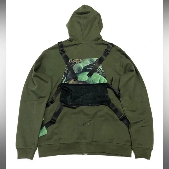 Civilized  Hoodie and Pant Set with Detachable Vest

Style# CV5088

Color: Olive - Picture 4 of 5